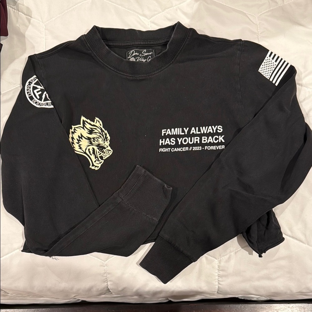 Darc Sport Women’s Small black crop top